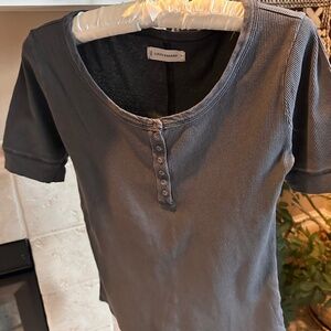 Lucky Brand Top Grey Extra Small